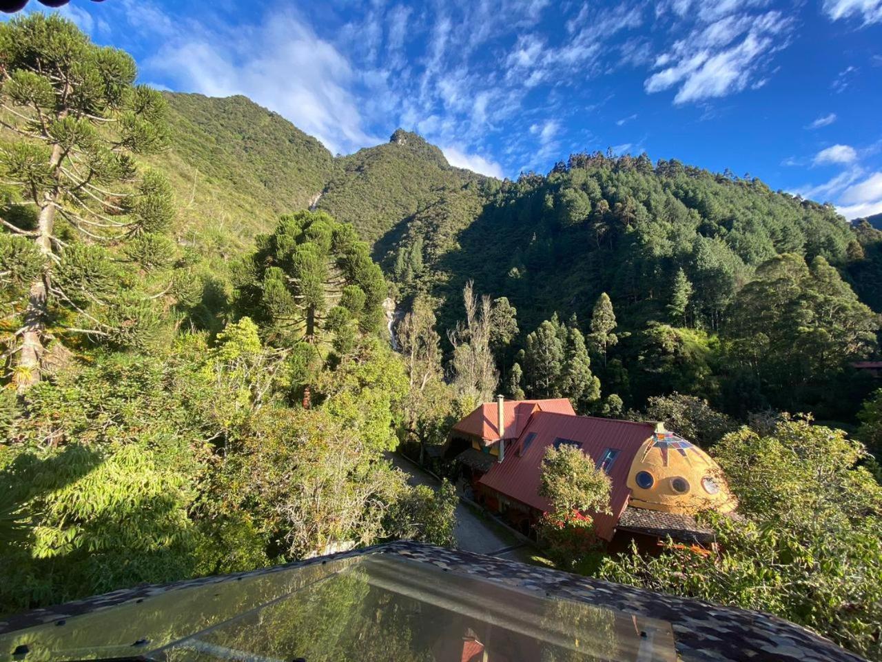 Finca Chamanapamba Guest House Baños Dış mekan fotoğraf
