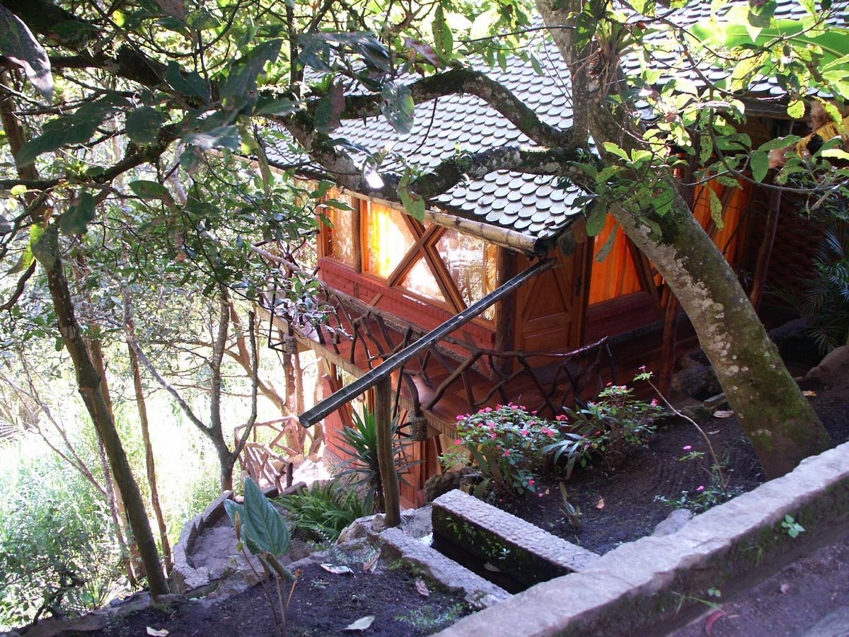 Finca Chamanapamba Guest House Baños Oda fotoğraf