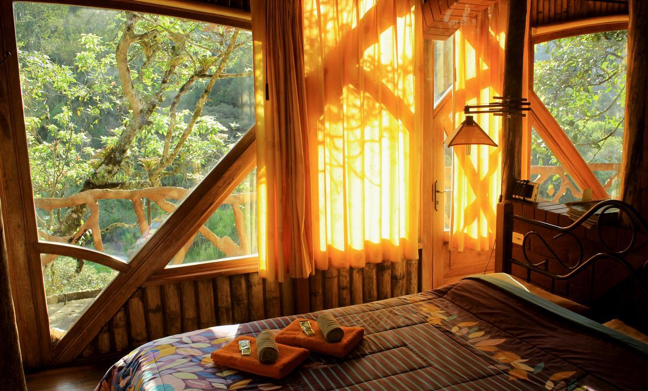 Finca Chamanapamba Guest House Baños Dış mekan fotoğraf