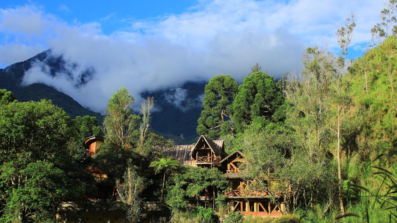 Finca Chamanapamba Guest House Baños Dış mekan fotoğraf