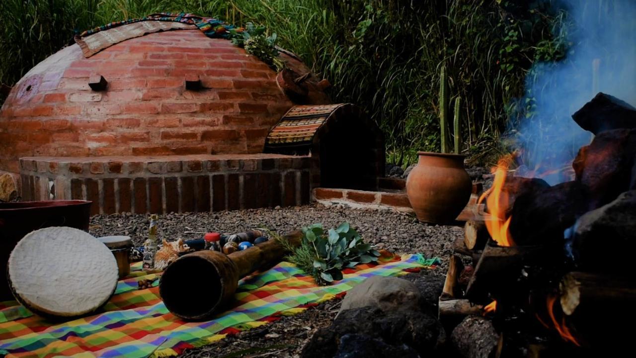 Finca Chamanapamba Guest House Baños Dış mekan fotoğraf
